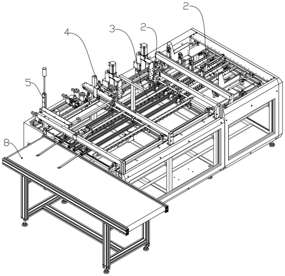 Full-automatic magnet chip mounter