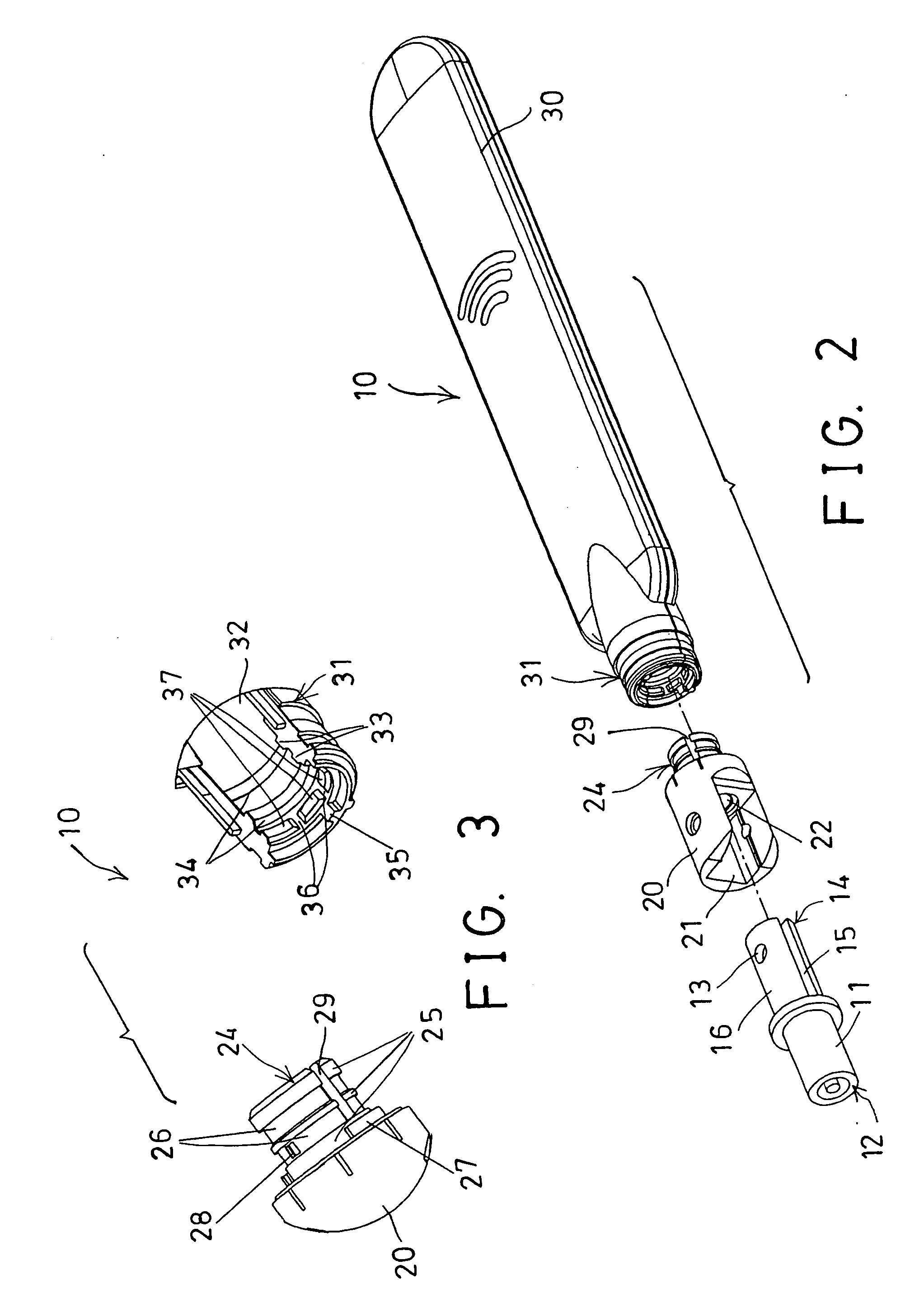 Antenna device having rotatable structure