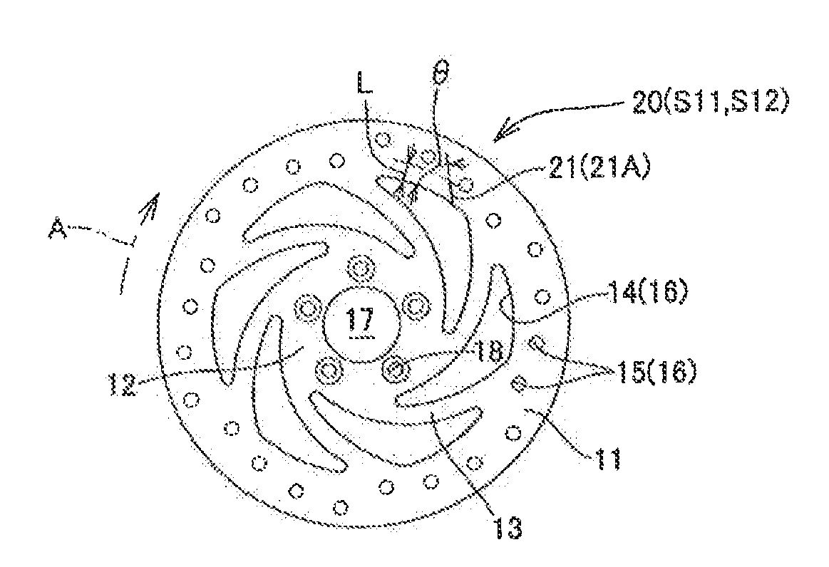 Brake disc having reduced noise