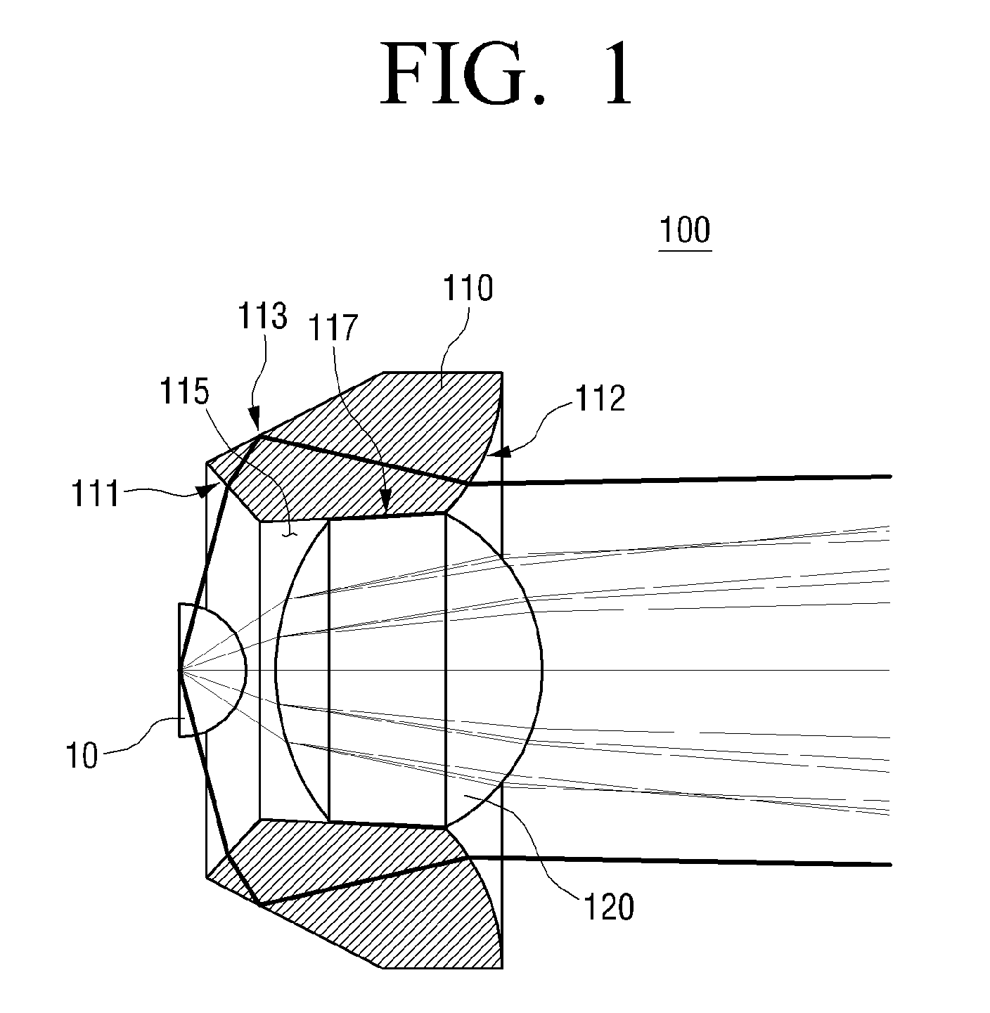 Collimate lens assembly