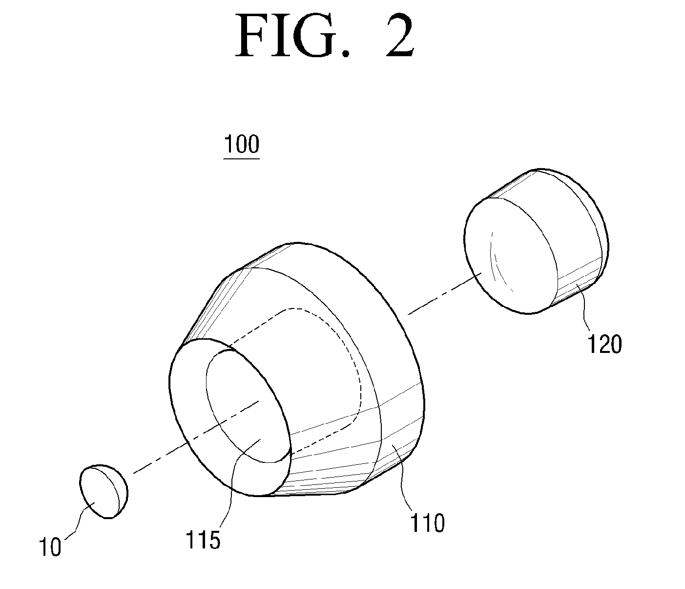 Collimate lens assembly