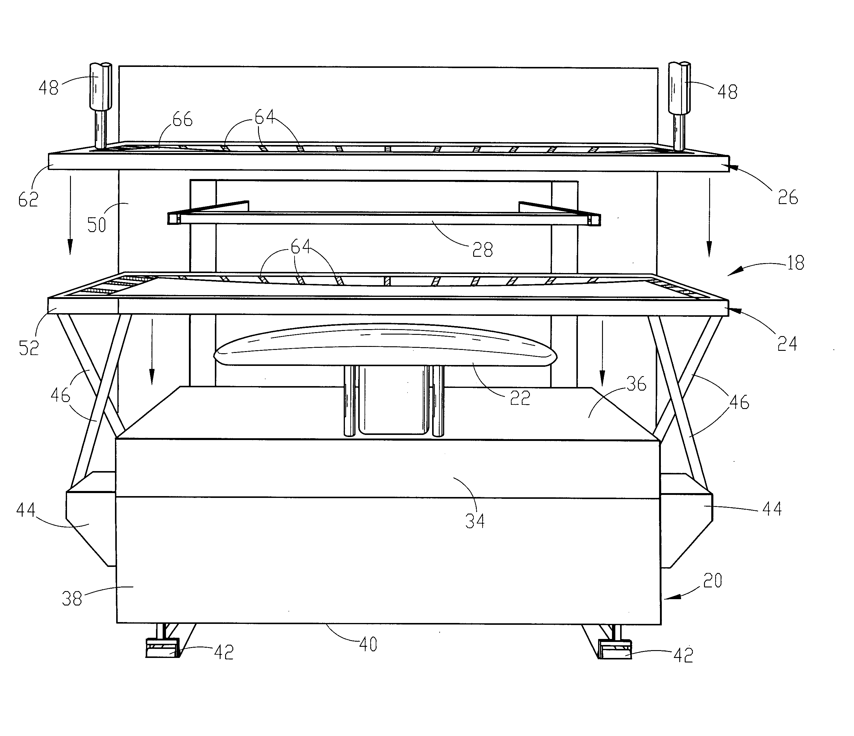 Thermoforming system for masked polymers