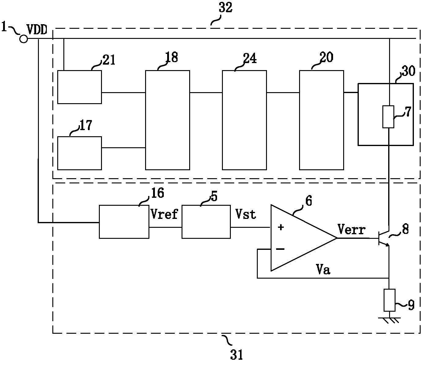 Drive circuit of semiconductor optical amplifier