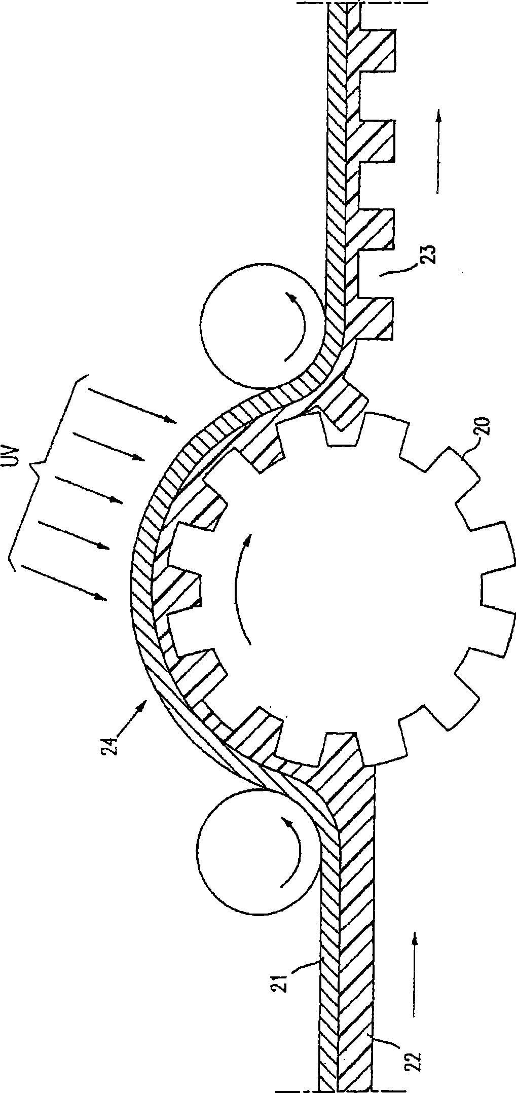 Liquid-containing film structure