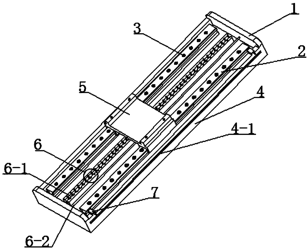 A drive mechanism of a linear motor for an elevator