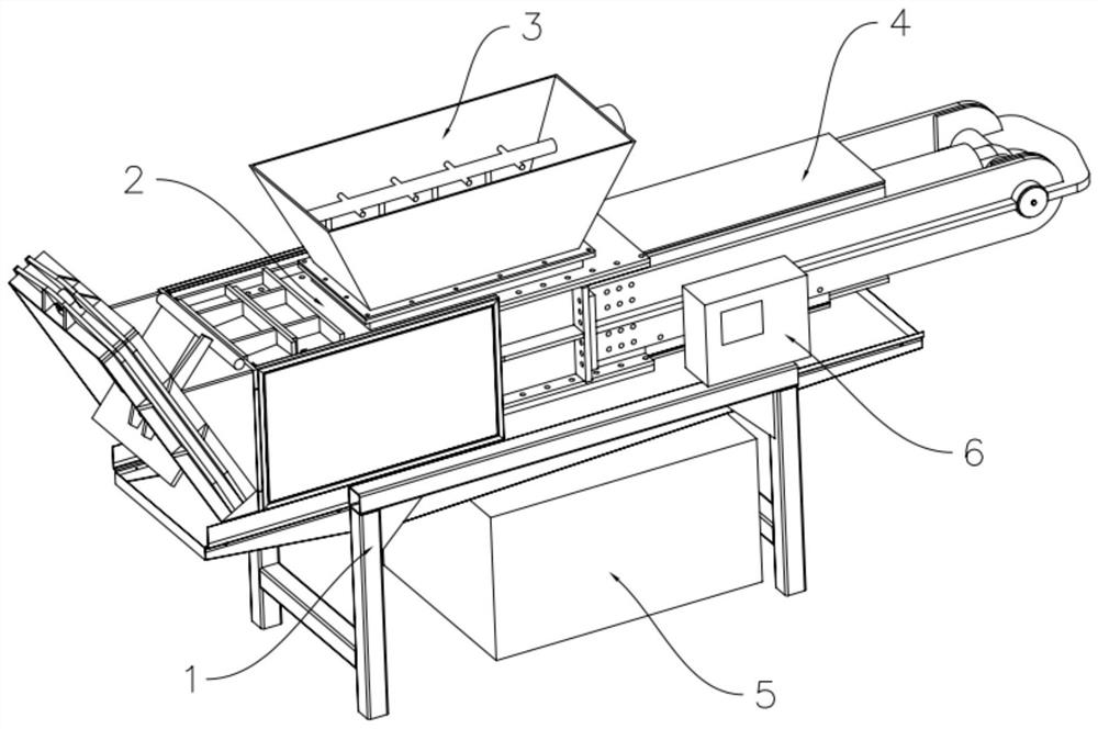 Automatic hydraulic garbage dehydrator