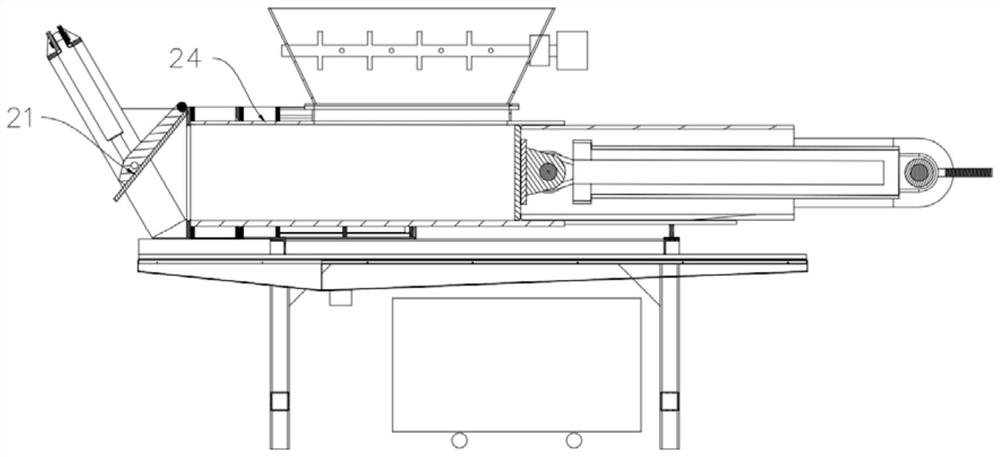 Automatic hydraulic garbage dehydrator