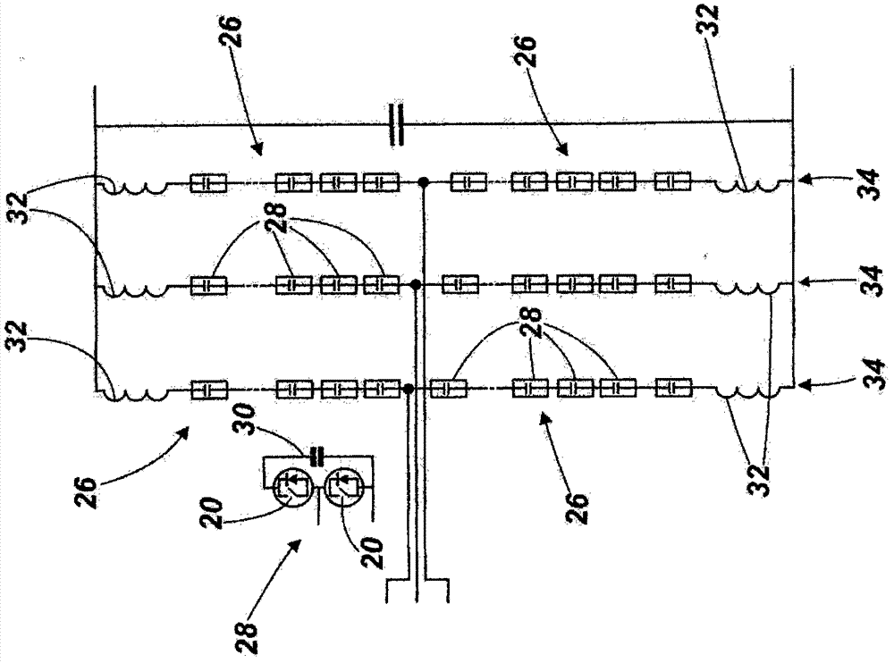 Static var compensator with multilevel converter