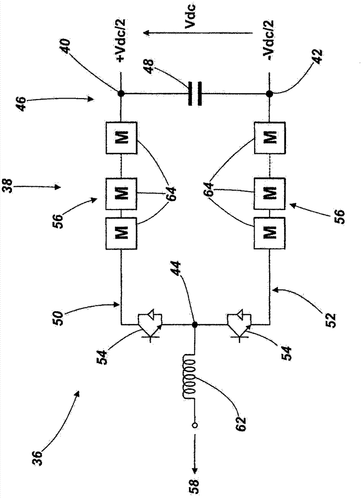 Static var compensator with multilevel converter