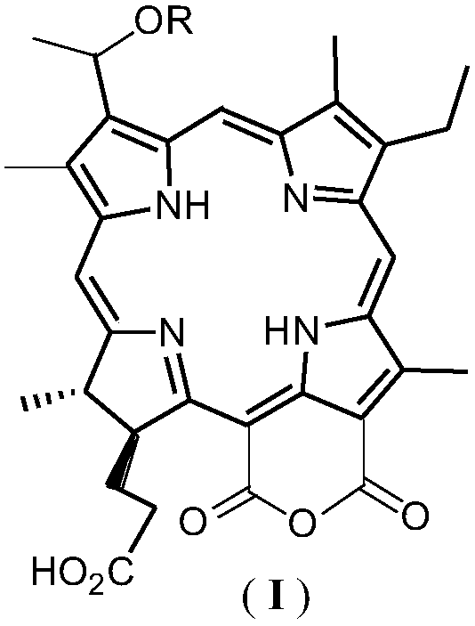 Purpurin-18 ether derivatives and their preparation and use