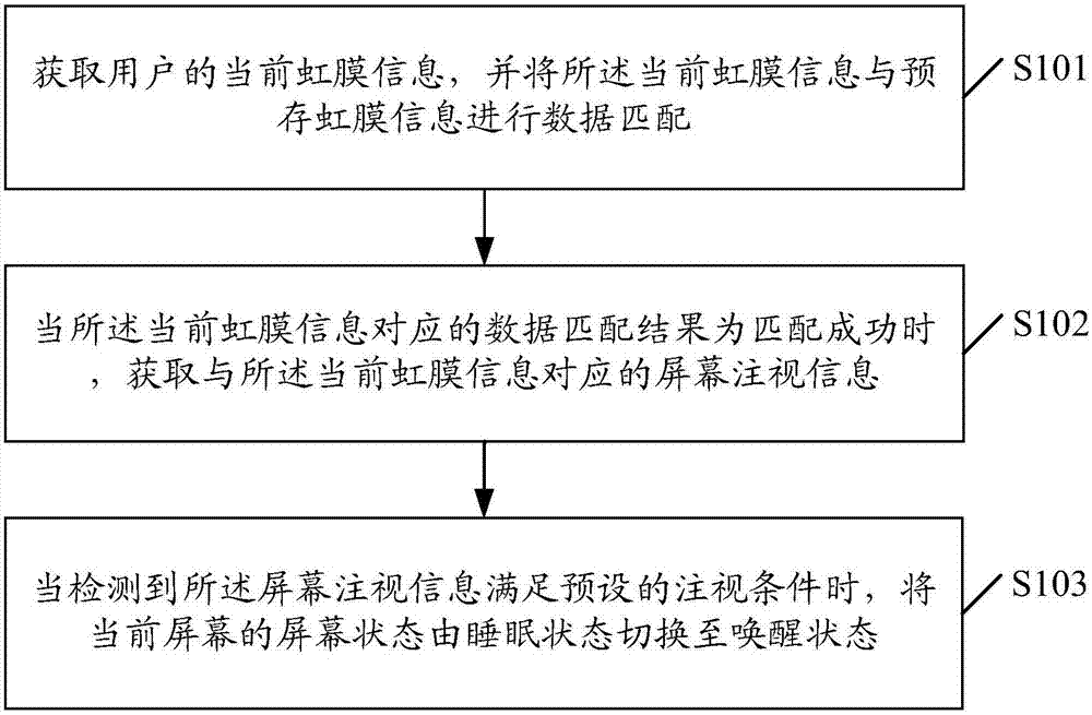 Screen state adjustment method and apparatus