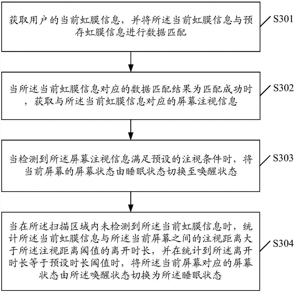 Screen state adjustment method and apparatus