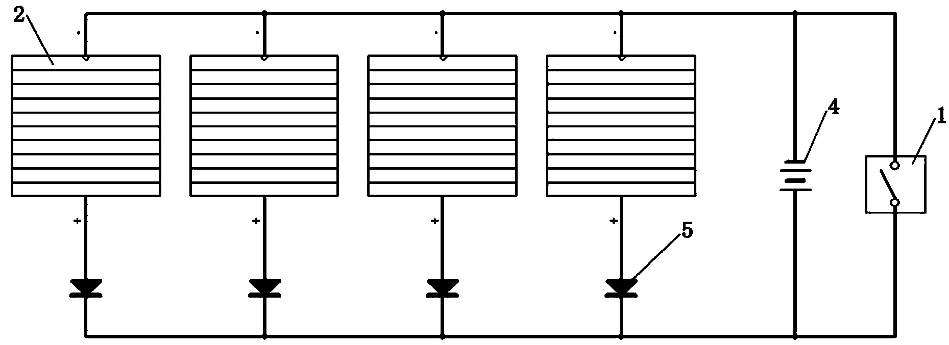 Micro-lens structure hull cell and wireless switch power supply system using scattered light rays to generate electricity