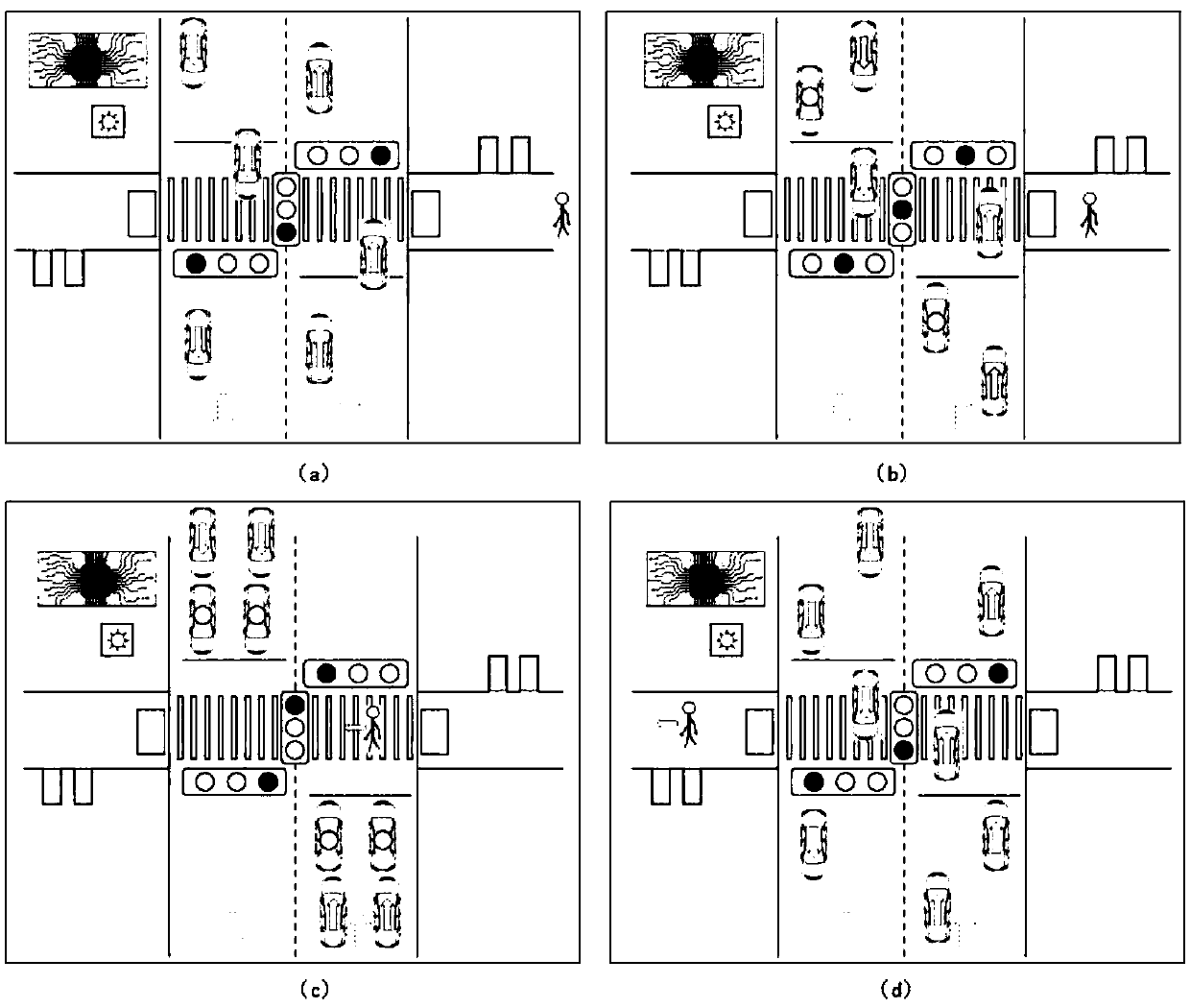 Safe and efficient traffic signal light management system and method