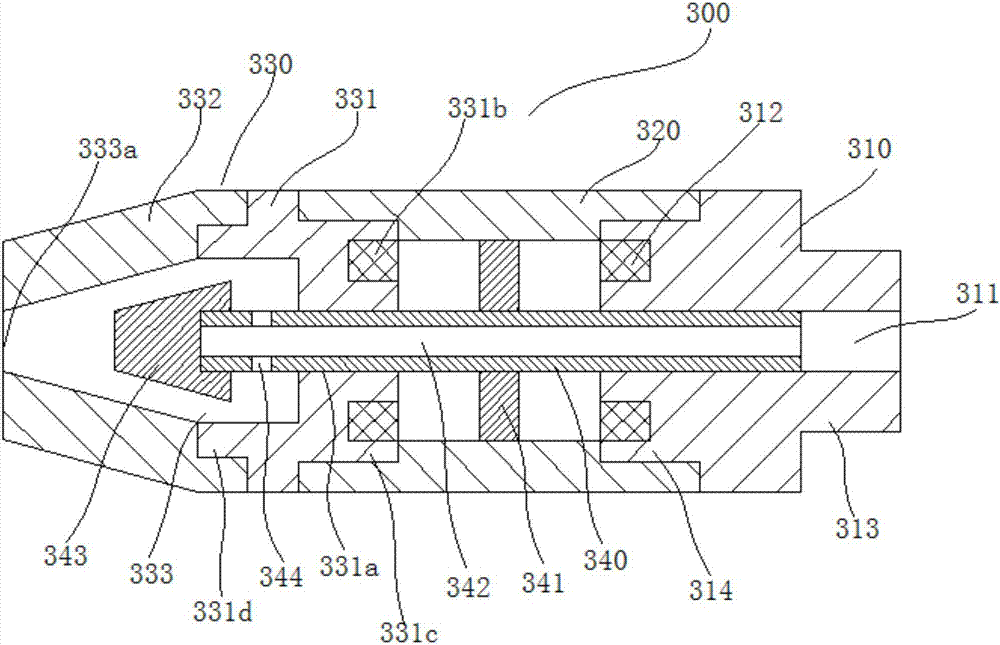 Injection molding machine screw rod