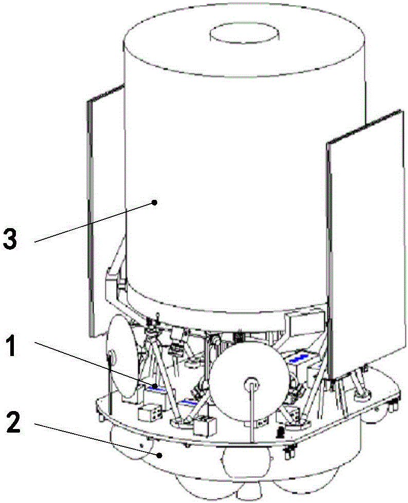 Space-based large-diameter multi-constrained extrasolar terrestrial planet detector structure