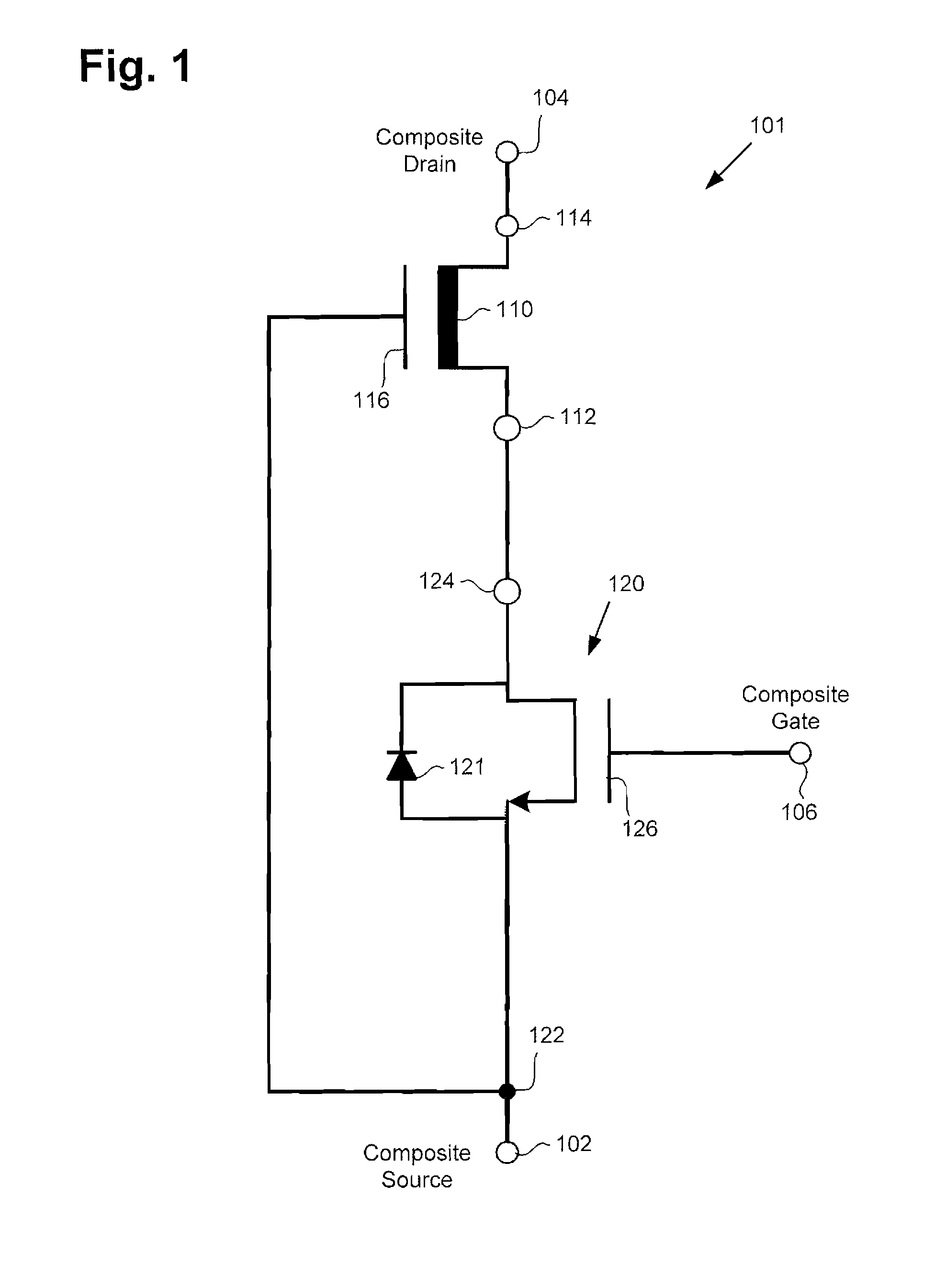 Stacked Composite Device Including a Group III-V Transistor and a Group IV Lateral Transistor