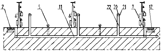 Ecological planting mode for land crops