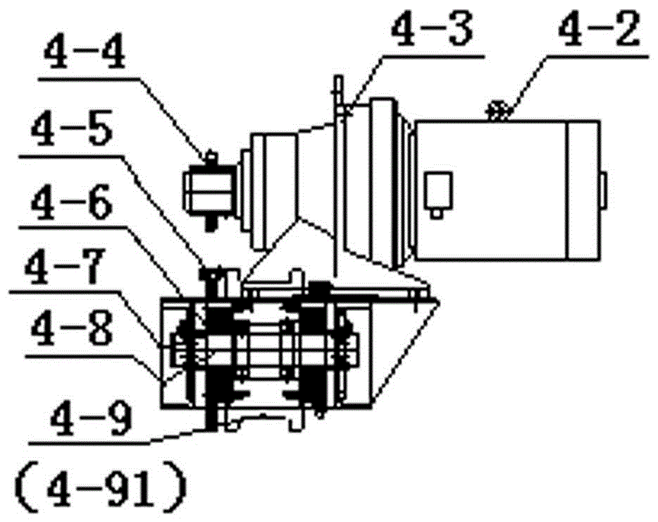 Steel bar trolley suitable for construction of turning section