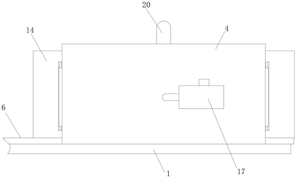 Integral spraying production line suitable for large equipment shell