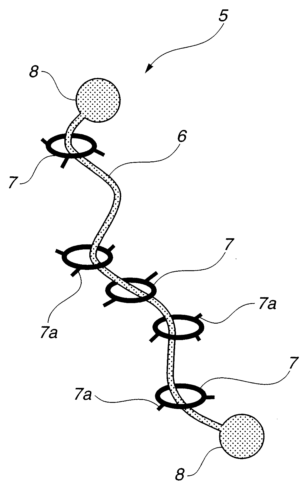 Modified hydrophilic polyrotaxane and cross-linked polyrotaxane