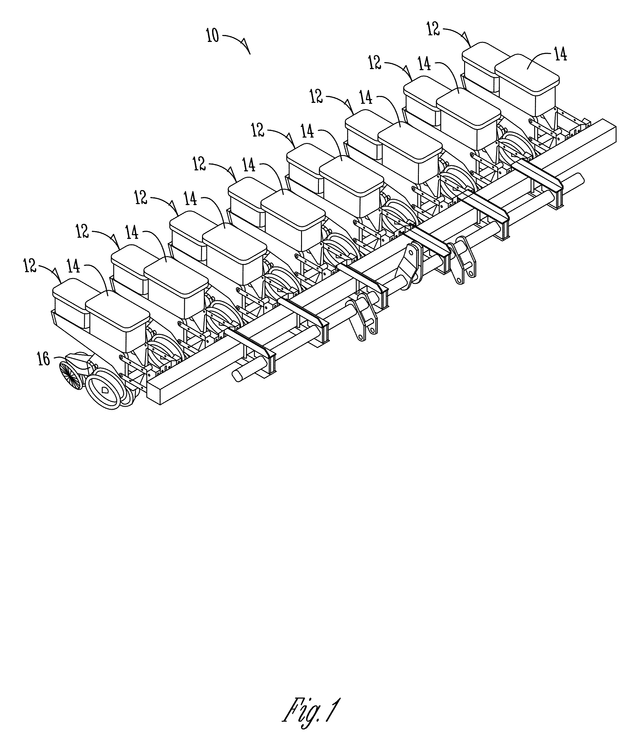 Compensation method for planter shut off delay