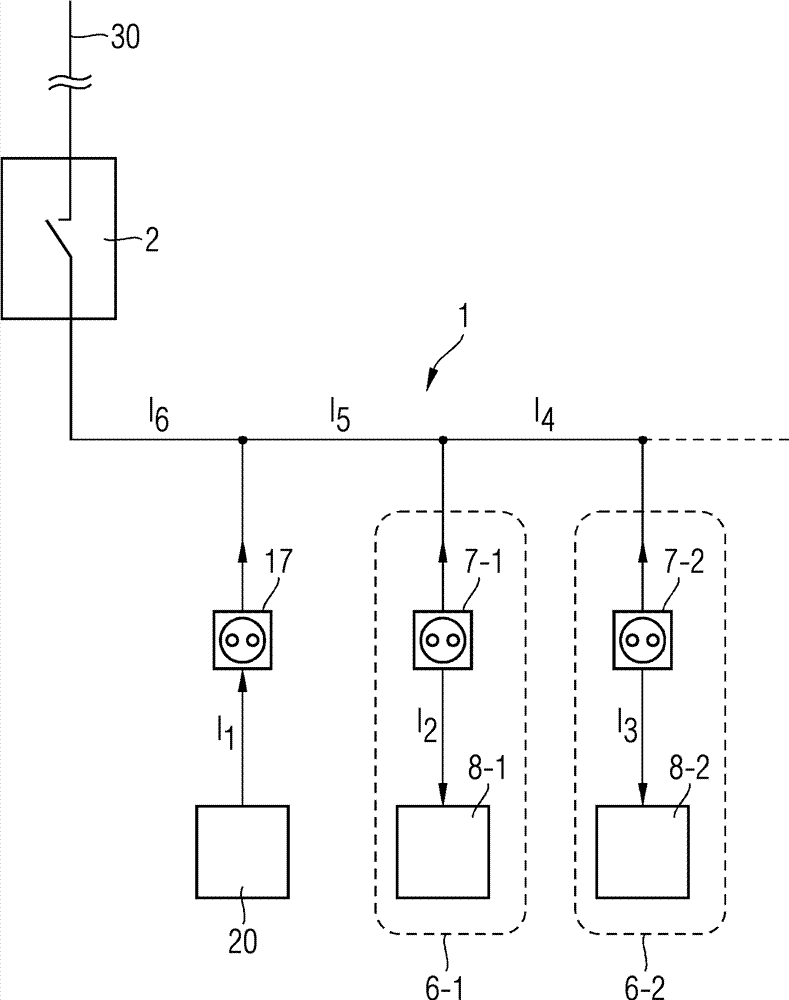 Feed overload protection device and device used for current monitoring