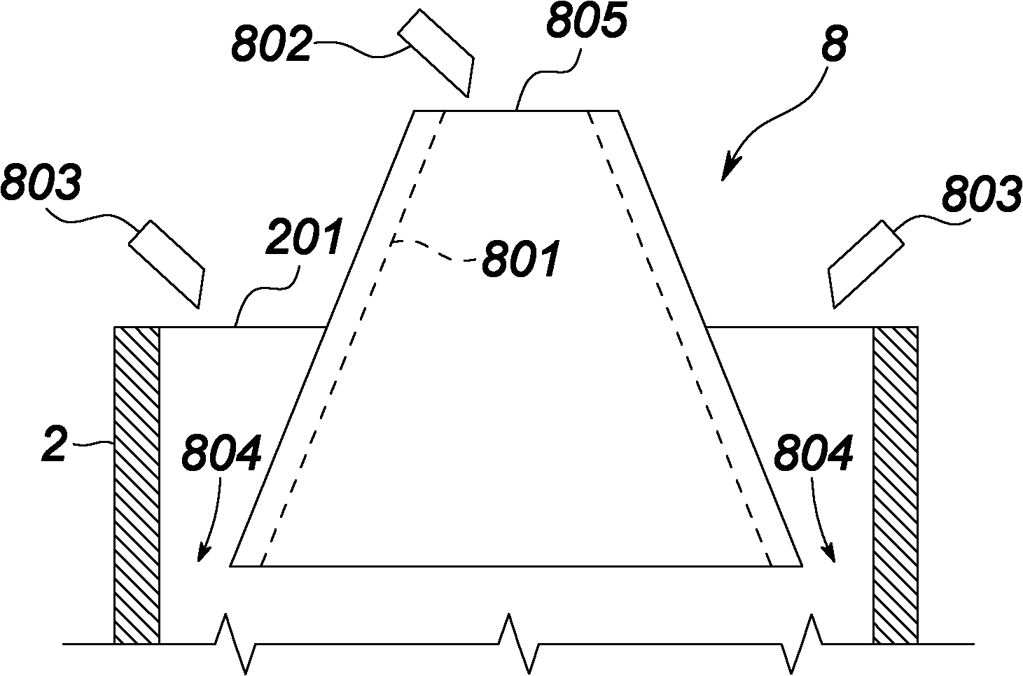 External combustion tube type direct reduction shaft furnace