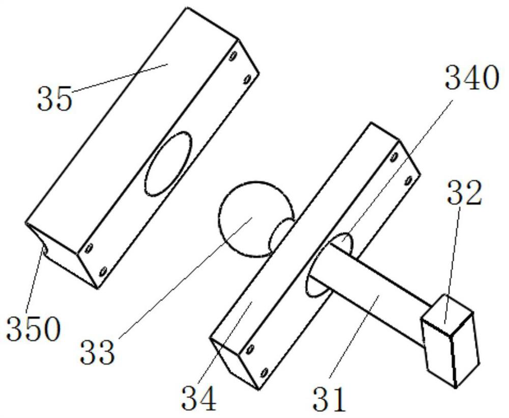 Auxiliary fixing brace for preoperative unicompartmental knee arthroplasty imaging evaluation