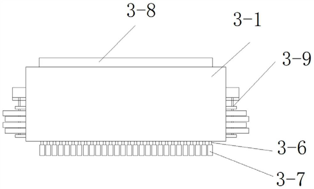 Friction component of magnesium-aluminum alloy plate flattening and correcting device