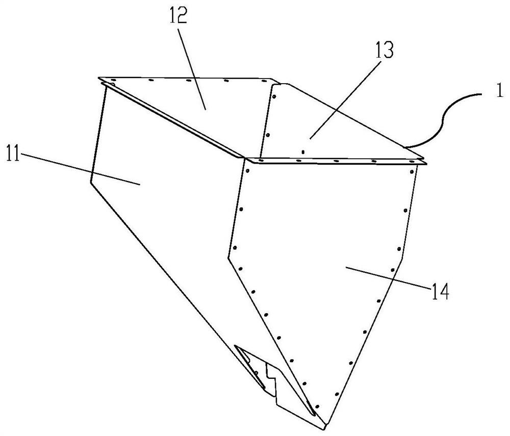 Distributed feeding type potato seed metering device