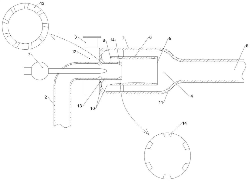 Low-nitrogen combustion device and method for plasma ignition self-sustaining stable combustion