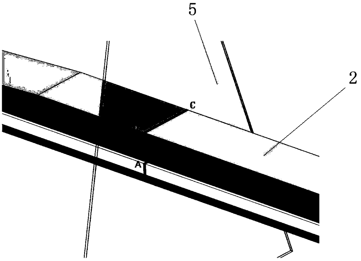 Abrasion detecting device for contact line