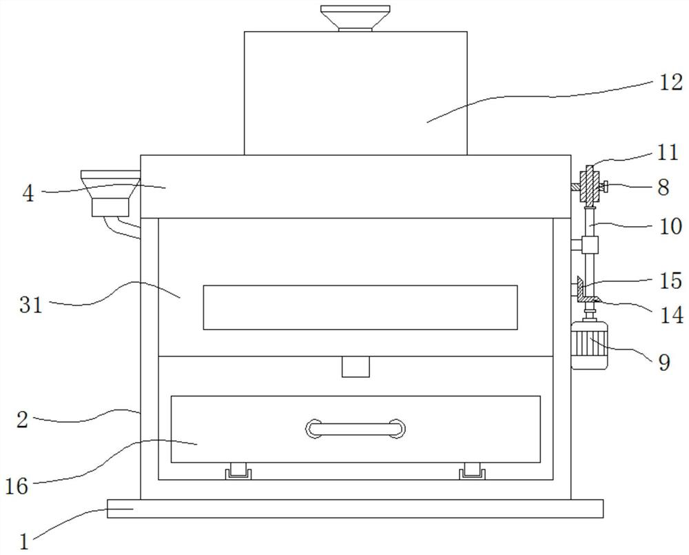 Size grading controllable preparation method for nano vanadium nitride powder