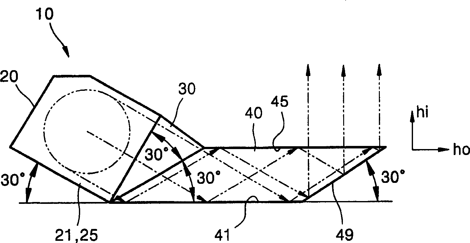 Reflecting composite prism and optical pick-up with the prism