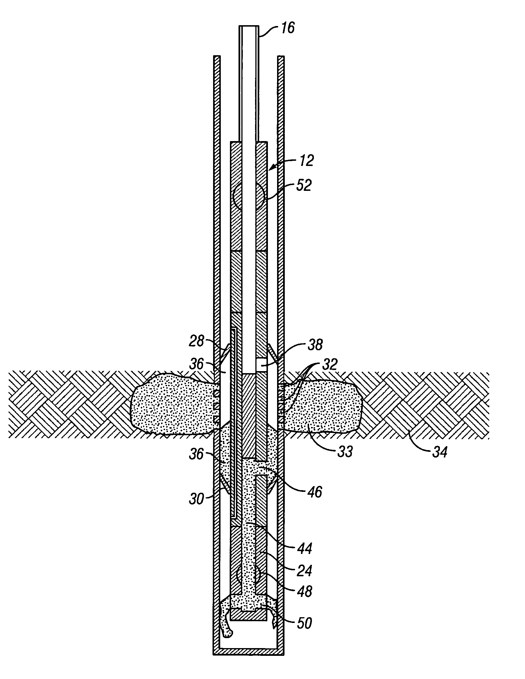 Fracturing tool having tubing isolation system and method