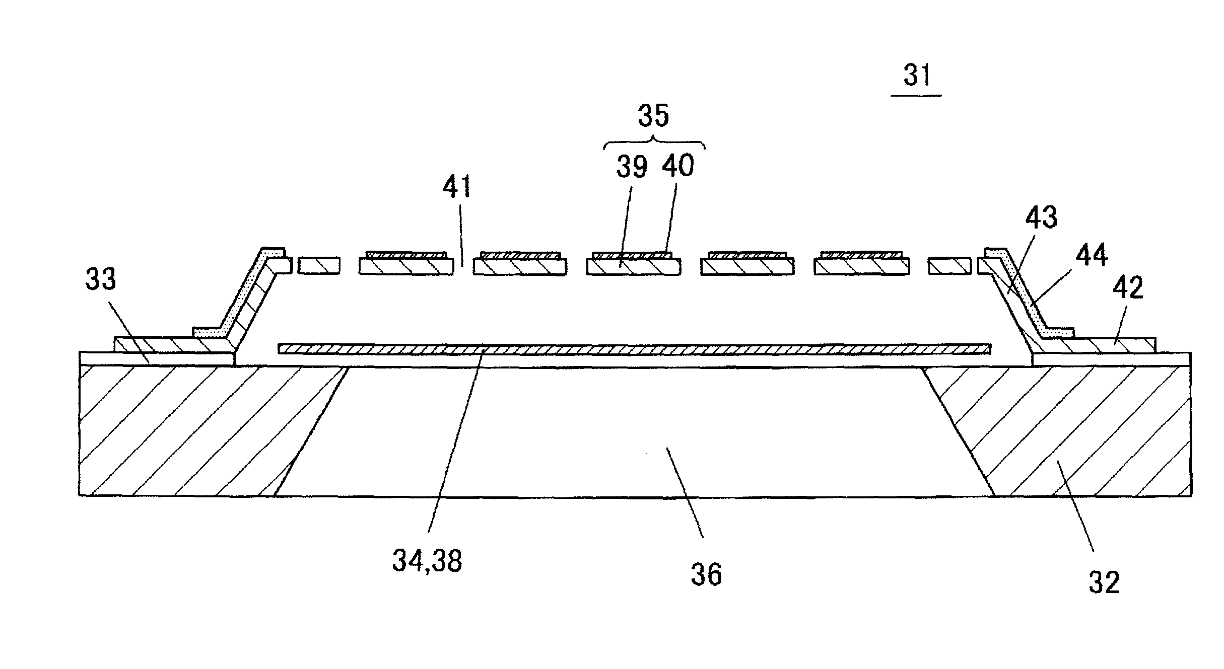 Capacitive vibration sensor