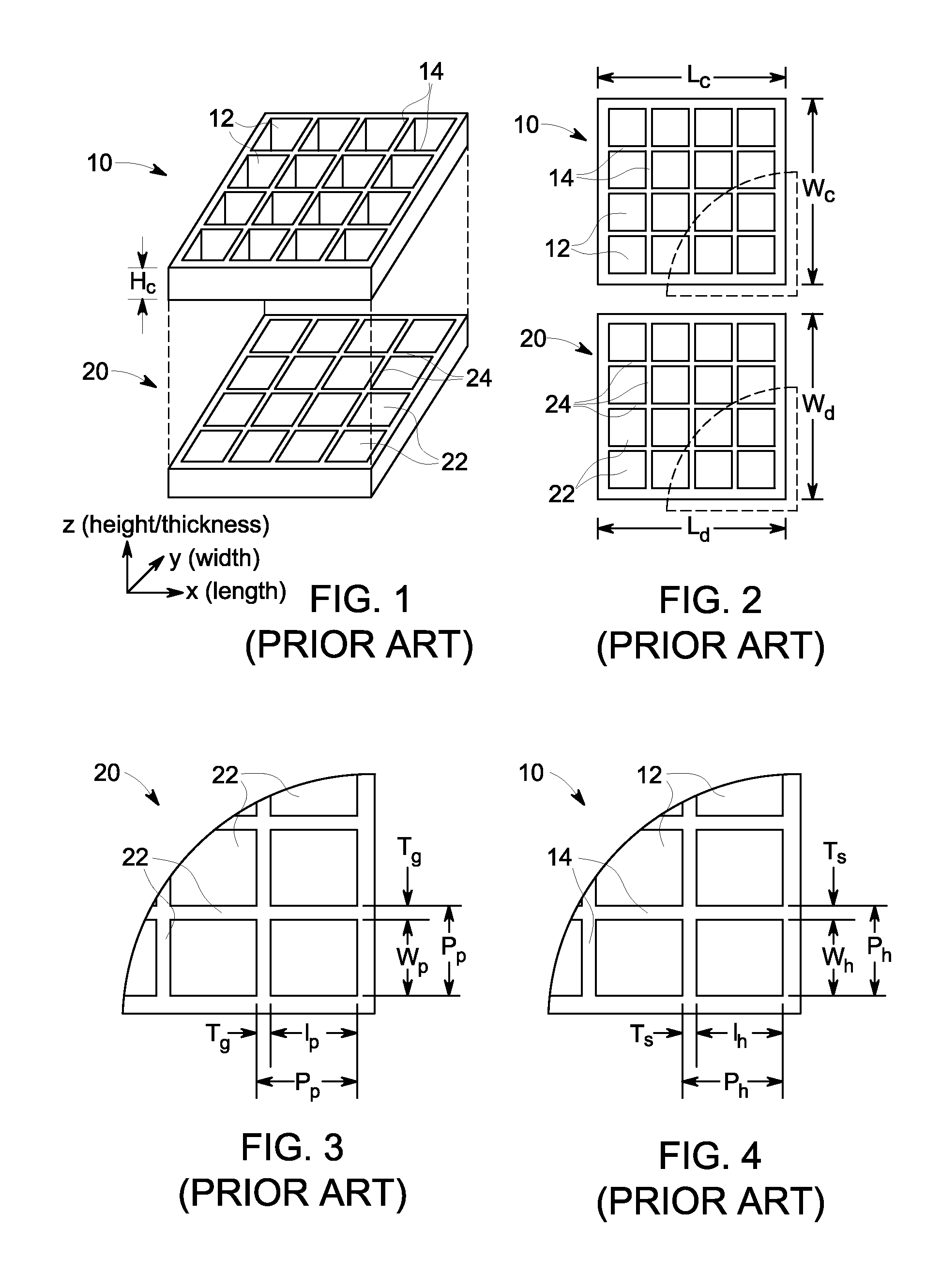 Collimator for a pixelated detector