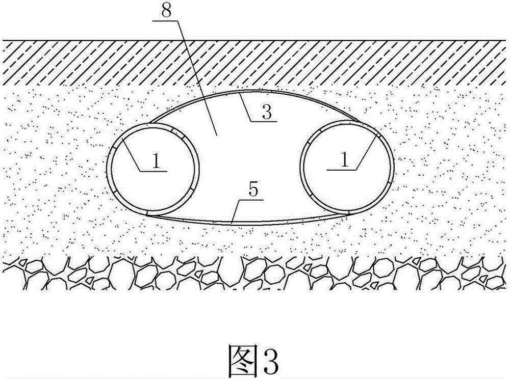 Method for constructing underground space by shield-shallow buried covered excavation composite method