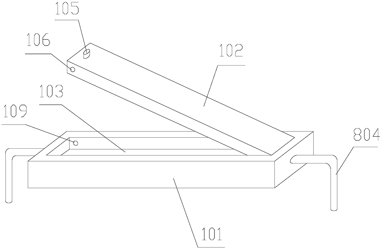 Turnover bag moving and locating structure and method