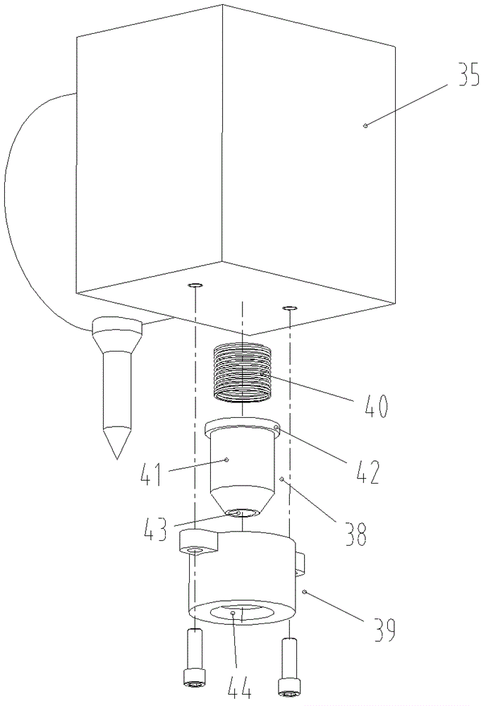 Flexible electrode welding fixture for keeping position of workpiece