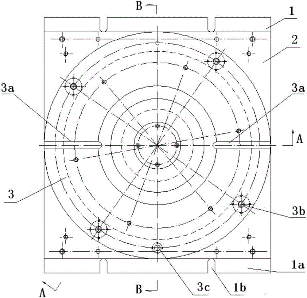 Rotary positioning machining rotary table