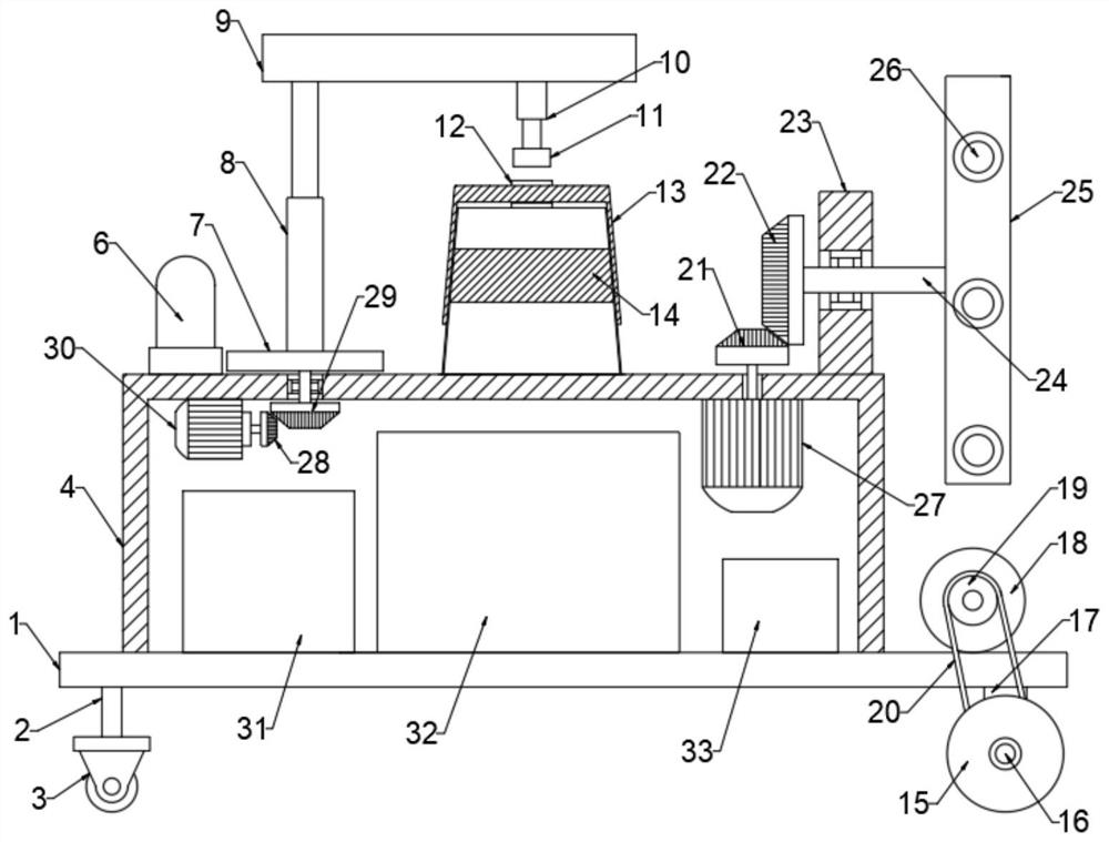 Subway tunnel artificial intelligence robot