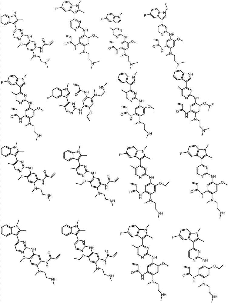 Substituted indole or indole pyrimidine derivative as well as preparation method and application of substituted indole or indole pyrimidine derivative