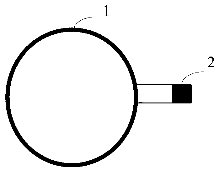 Electronic ear tag for animal group breeding and identification method