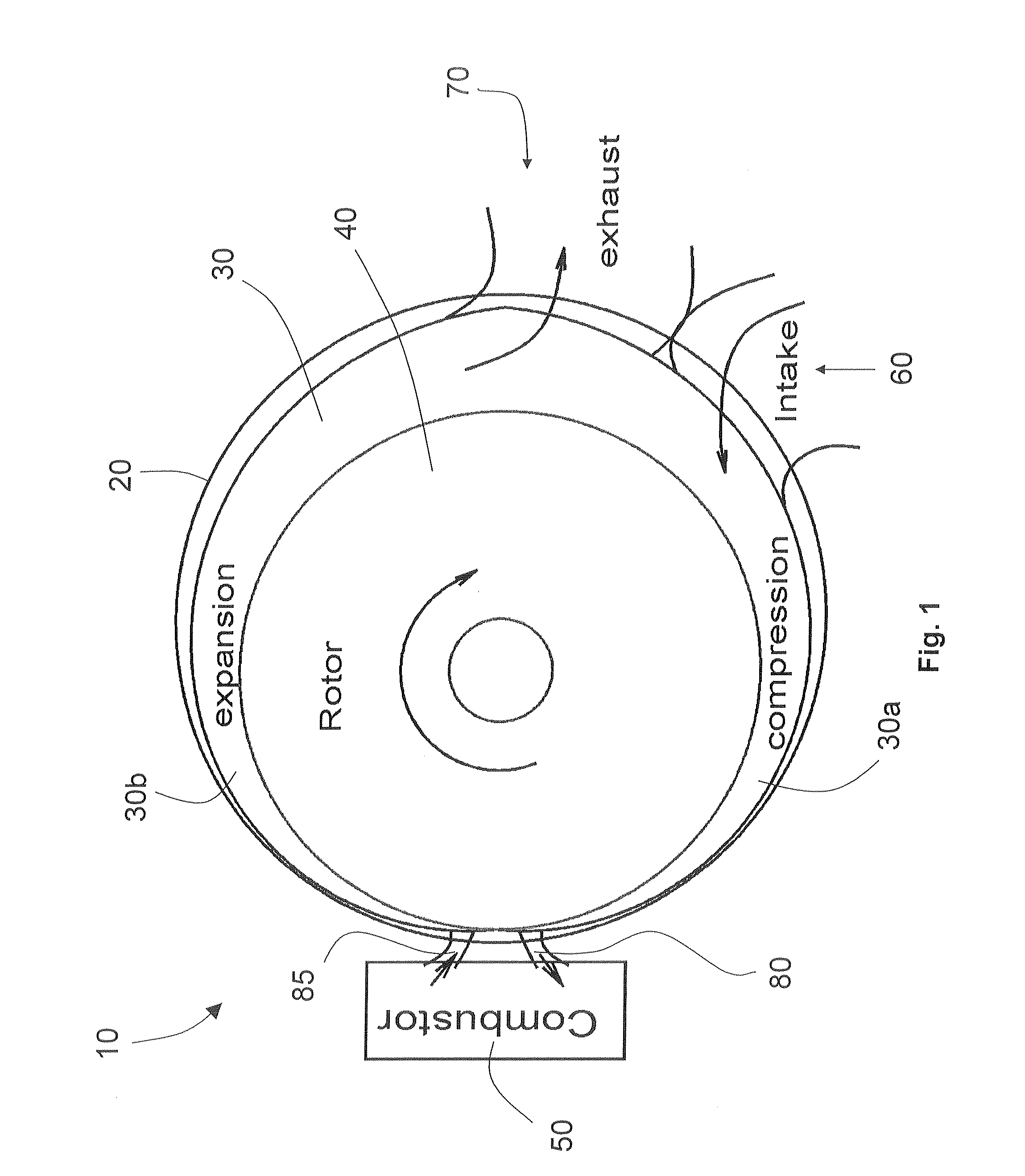 Positive displacement rotary vane engine