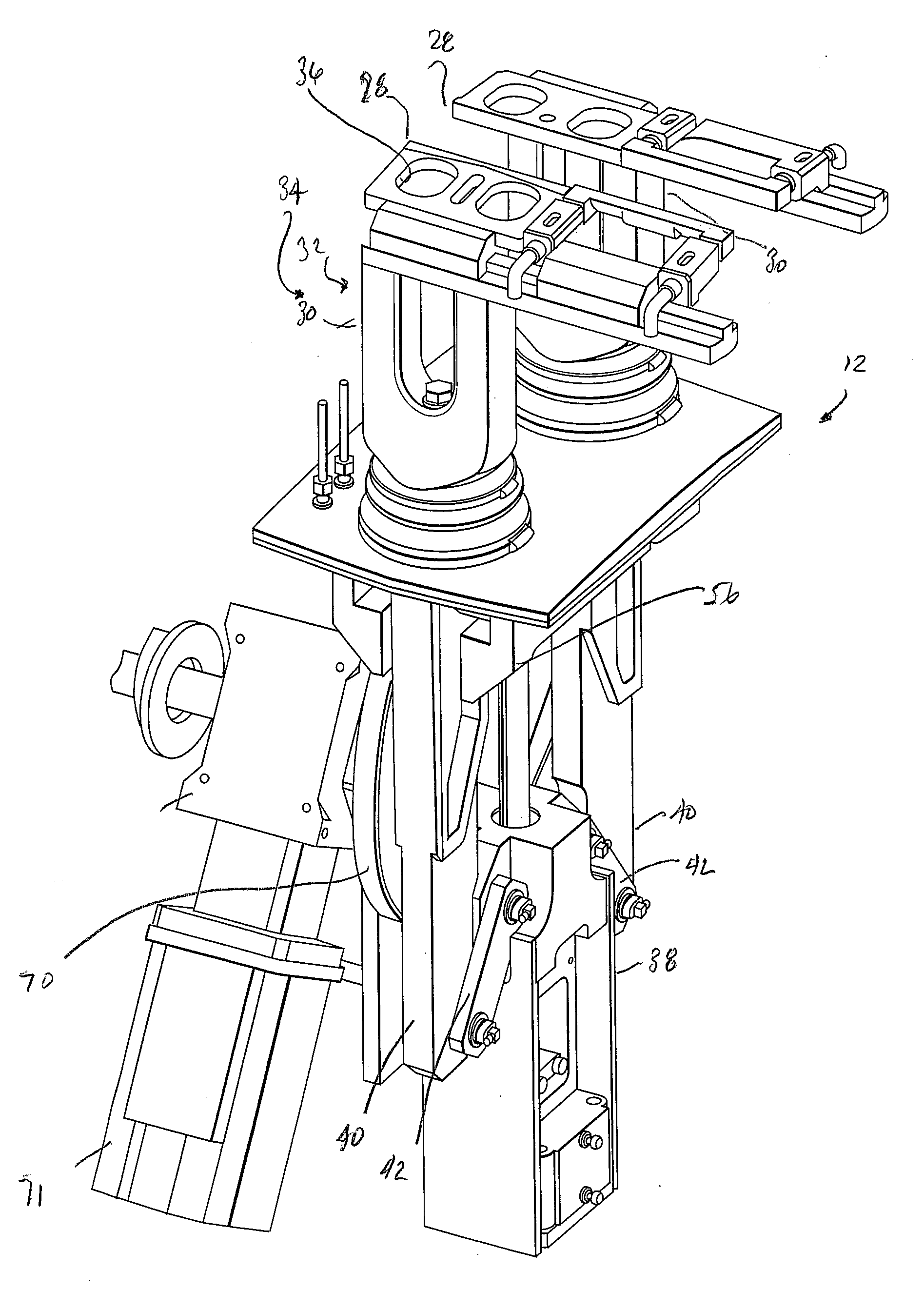 Universal top sealing system for gable top package