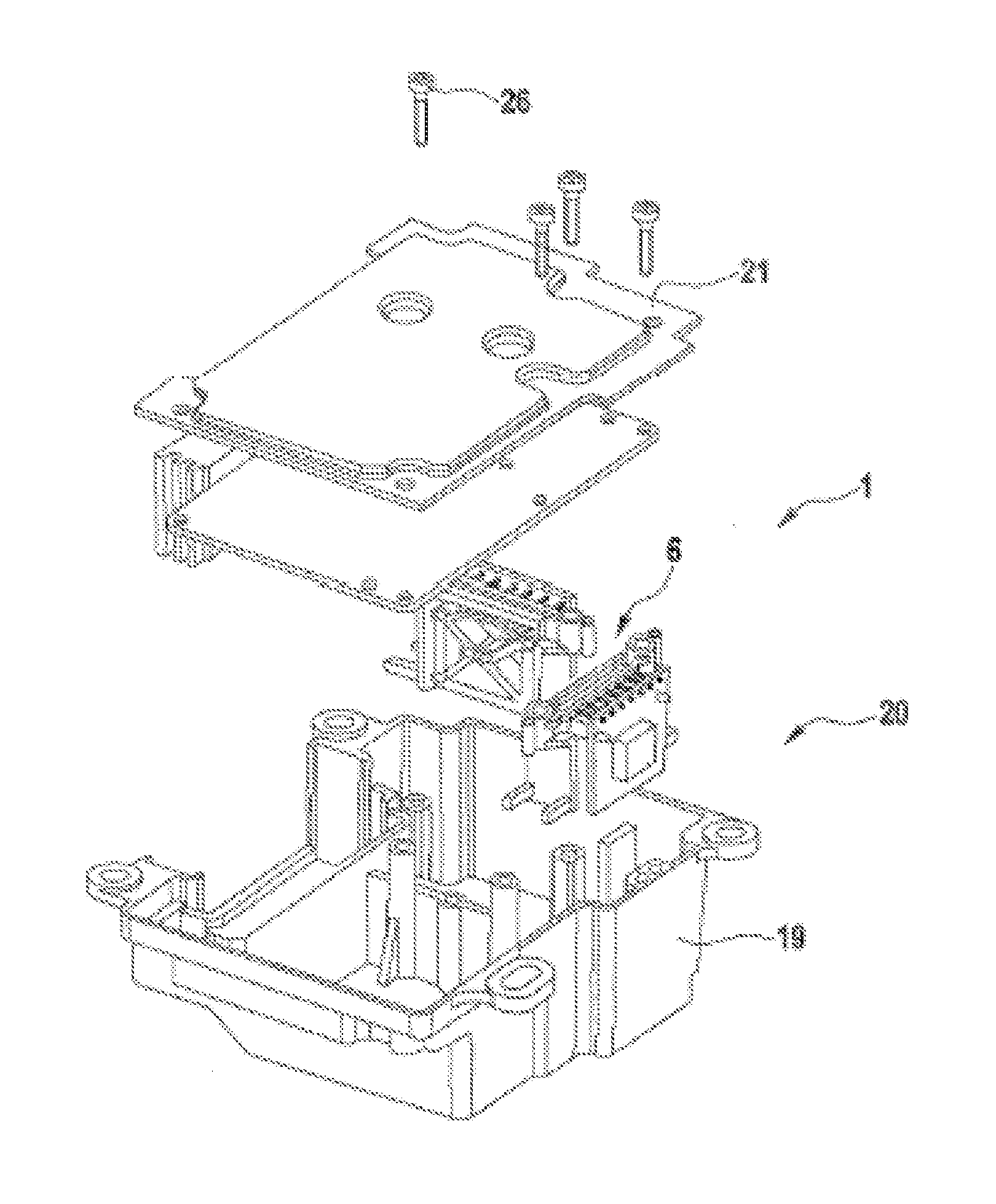 Electrical circuit assembly, control device and method for producing an electrical circuit assembly