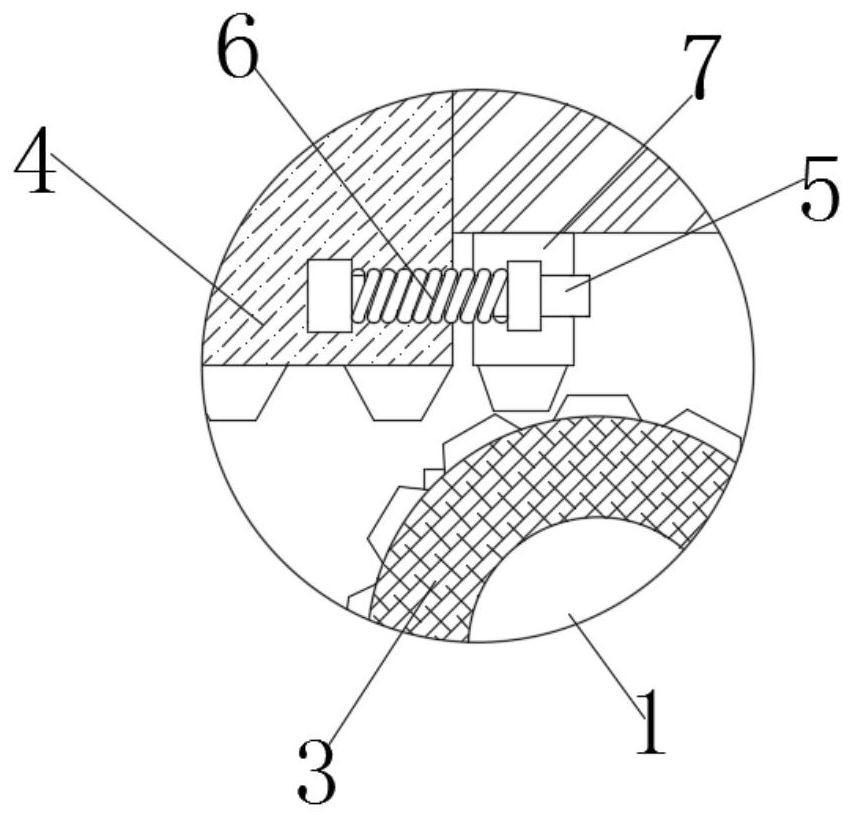 A kind of tape packing device with adjustable tape spacing