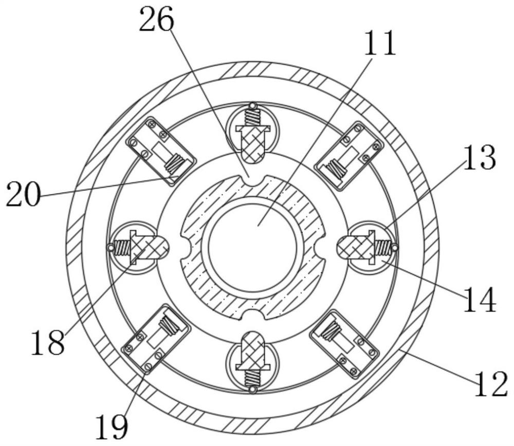 A kind of tape packing device with adjustable tape spacing